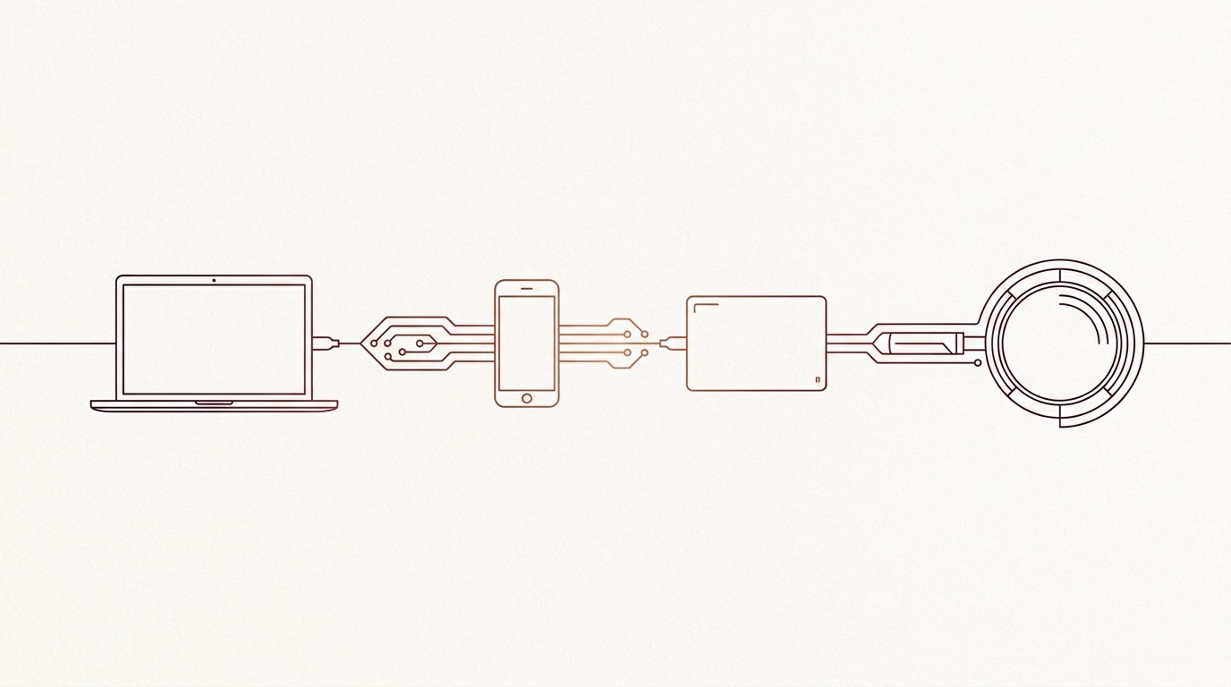 From device to evidence: the computer forensic examination