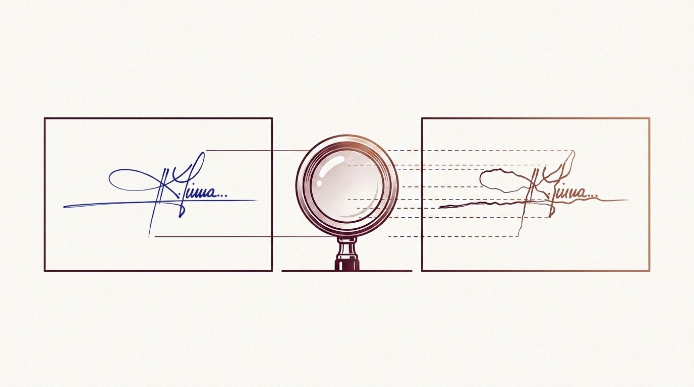From the handwritten signature to the digital trace